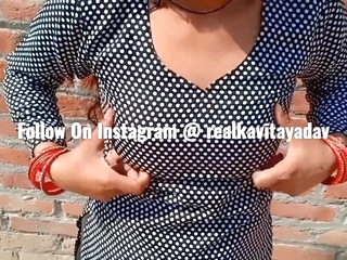 Indian Desi Kavita Wife Fucked In Salwar Dress With Devar